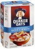 Quaker oatmeal quick 1-minute Calories