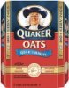 Quaker Oatmeal oatmeal quick 1-minute Calories