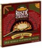 Rustic Crust old world flatbread pizza ultimate cheese & herb Calories
