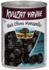 Kvuzat Yavne olives black, manzanillo, pitted Calories