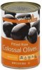 Safeway olives pitted ripe, colossal Calories