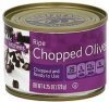 Safeway olives ripe, chopped Calories