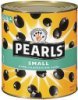 Black Pearls olives small pitted ripe Calories