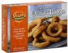 Snapps onion rings crispy golden Calories