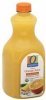 O Organics orange juice organic, medium pulp Calories