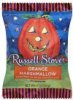 Russell Stover orange marshmallow pumpkin, covered in milk chocolate, pumpkin Calories