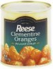 Reese oranges clementine, in light syrup Calories