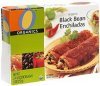 O Organics organic black bean enchiladas Calories
