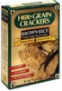 Hol-Grain organic crackers brown rice Calories