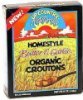 Up Country Naturals organic croutons home style butter & garlic Calories