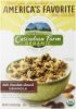 Cascadian Farm organic dark chocolate almond granola cereal Calories