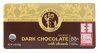 Equal Exchange organic dark chocolate bar with almonds Calories