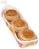 Vermont Bread Company organic english muffins original spelt Calories