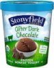 Stonyfield Farm organic frozen yogurt nonfat after dark chocolate Calories