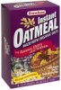 Erewhon organic instant oatmeal with raisins, dates and walnuts Calories