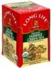 Long Life organic jasmine green tea Calories