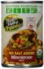 Health Valley organic no salt added minestrone soup Calories