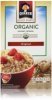 Quaker organic oatmeal instant, regular Calories