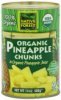 Native Forest organic pineapple chunks Calories