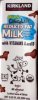 Kirkland Signature organic reduced fat chocolate milk Calories
