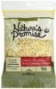 Natures Promise organic shredded sharp cheddar cheese Calories