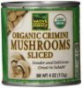 Native Forest organic sliced crimini mushrooms Calories