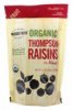 Woodstock Farms organic thompson raisins Calories