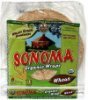 Sonoma organic wraps wheat Calories