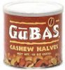 Gubas original cashew halves Calories