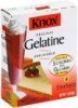 Knox original gelatine gelatine, unflavored Calories