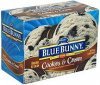 Blue Bunny original ice cream cookies & cream Calories