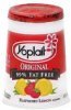 Yoplait original low fat yogurt raspberry lemon Calories