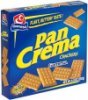Gamesa pan crema crackers Calories