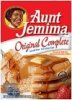 Aunt Jemima pancake mix original complete Calories
