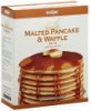 Meijer pancake & waffle mix malted Calories