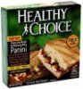 Healthy Choice panini tomato basil & mozzarella Calories
