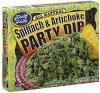 Health is Wealth party dip spinach & artichoke Calories