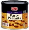 Giant party peanuts salted Calories