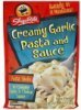 ShopRite pasta and sauce creamy garlic Calories