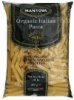 Fratelli Mantova pasta organic italian, penne rigate, no. 10 Calories