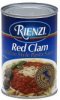 Rienzi pasta sauce italian style, red clam Calories