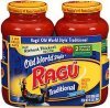 Ragu pasta sauce old world style traditional smooth Calories