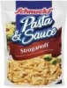 Schnucks  pasta & sauce stroganoff Calories