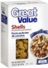 Great Value pasta shells Calories