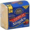Crystal Farms pasteurized process cheese food singles, american Calories