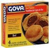 Goya pastries beef Calories