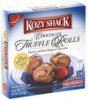 Kozy Shack pastries chocolate truffle rolls Calories