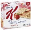 Special K pastry crisps strawberry Calories