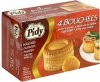 Gourmet Pidy pastry shells bouchees Calories