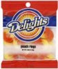 Delights peach rings Calories